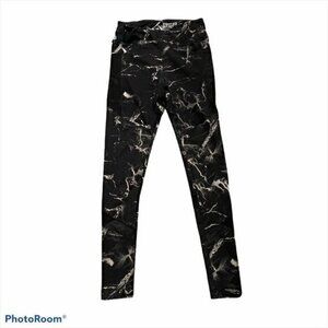 Better Sport Performance Marble Design Leggings Size Small